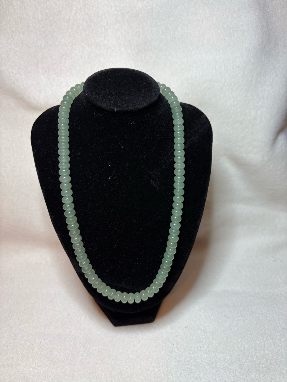 NIB Green Aventurine Beaded Necklace